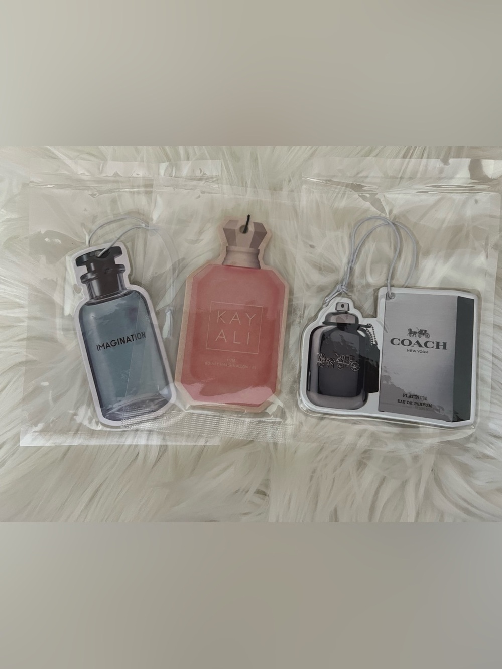 Car Air Freshener - Designer Perfumes sets of 3 pcs